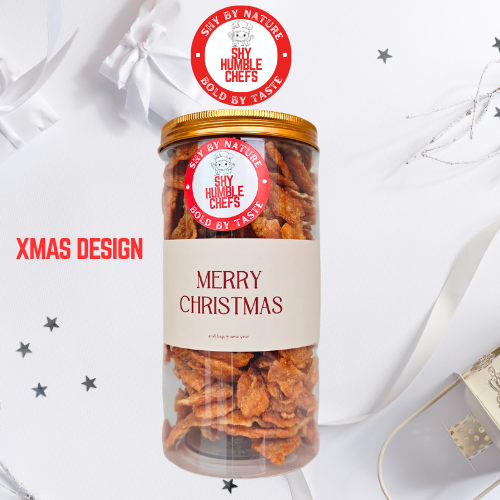 Emping & Tempeh Crackers in Gift Bottles