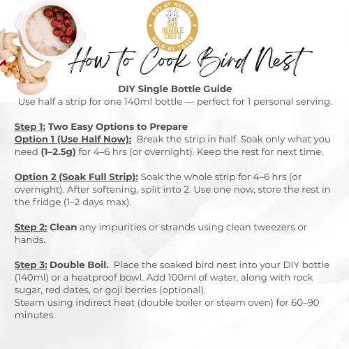 How to cook bird nest at home – DIY guide with steaming instructions and serving tips